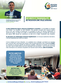 Tract 6 - Sécurité Tract 6 - Sécuriser Saint-Thibault Miniature