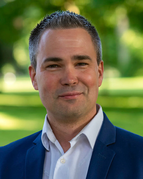 Portrait Florian Dubreuil - Tête de liste Nouveau Souffle pour Saint-Thibault